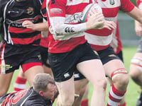 Brecon RFC failed to overcome Rhydyfelin challenge