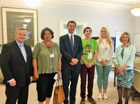 Ben travels to Westminster to raise awareness of diabetes danger