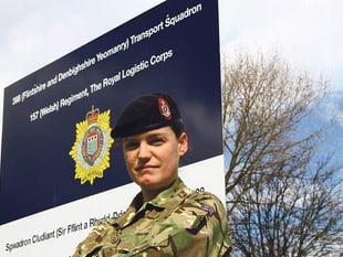 How Army medic Kate came to aid of crash victim