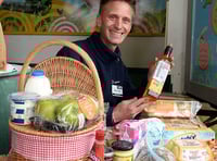 Adam's on board as NFU roadshow visits Royal Welsh Show