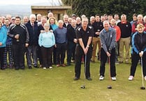 Llandrindod Wells golfers tee off new year