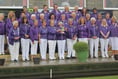 Mid-Wales ladies celebrate bowls trophy win