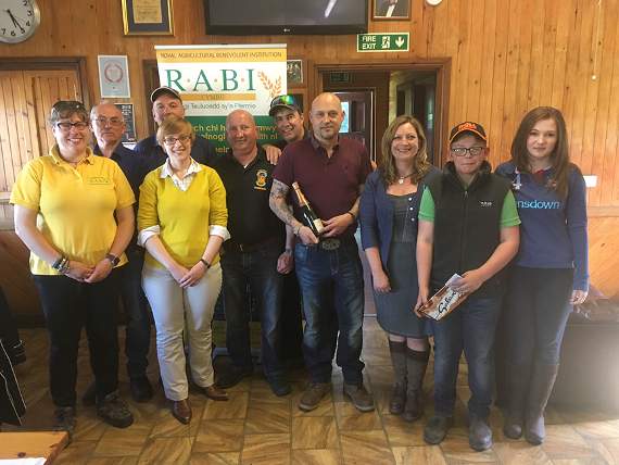 Top guns split prize pot at RABI charity shoot