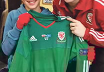 Footballer's dreams come true