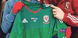 Footballer's dreams come true