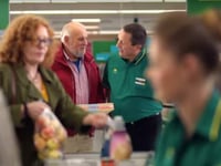 Can you spot a familiar face in supermarket's new TV advert?