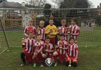 Rhayader U12s cap unbeaten season with tournament win