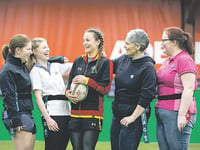 No longer mum’s the word for girl guides who want to try rugby