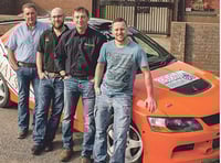 Rally driver Craig Jones unveils new car