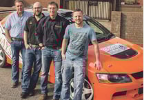 Rally driver Craig Jones unveils new car