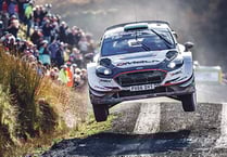 Evans reflects on making history in Wales Rally GB