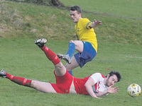Stack the hero before sending off in Kington win