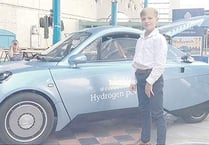 Cai, 11, could be hydrogen car tester