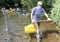 Miss the footie for a duck race – it helps if you’re quackers!