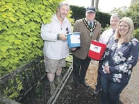 Campaign begun to buy new benches for  town’s peace garden