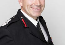 Delight for fire chief