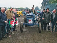 Biggest tractor run arrives in Llandovery