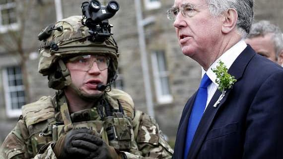 Bombshell news for defence secretary on Brecon visit | brecon-radnor.co.uk