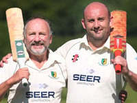 It’s a family affair as dad, 70, opens batting for skip’s cricket team