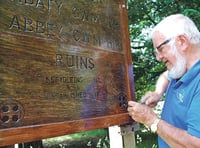 Date of abbey’s founding set in wood