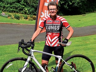 Bishop’s wife gets on her bike to help Canine Partners charity