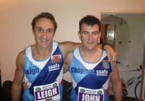 These football fans are running the length of Offa's Dyke