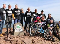 Successful year of fundraising for Brecon opticians