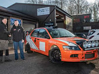 Rally driver Craig Jones announces new navigator and sponsors for 2019 season