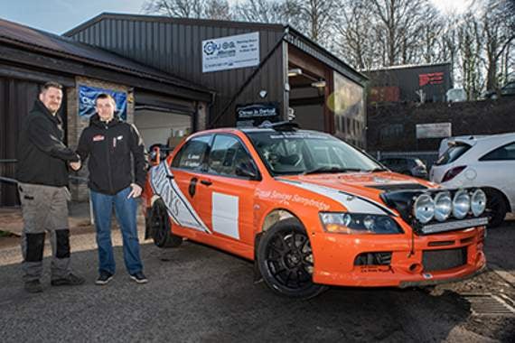 Rally driver Craig Jones announces new navigator and sponsors for 2019 season