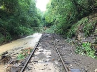 Heart of Wales line closed as extreme weather floods railway and causes significant damage