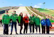 Powys ski racers shine through the storm