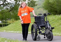 Why muscular dystrophy won't stop me completing my fourth aquathlon