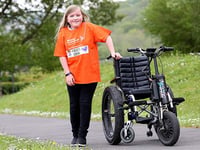 Why muscular dystrophy won't stop me completing my fourth aquathlon