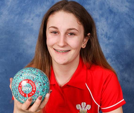 First Welsh cap in bowls for teenager  Angharad
