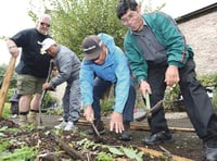 Gurkhas donate bench to peace garden