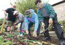 Gurkhas donate bench to peace garden