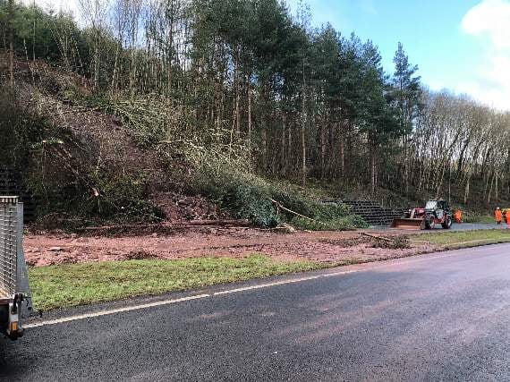 Traffic disruption as Brecon bypass remains closed