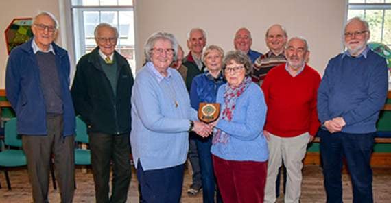 Builth Probus club bowls competition