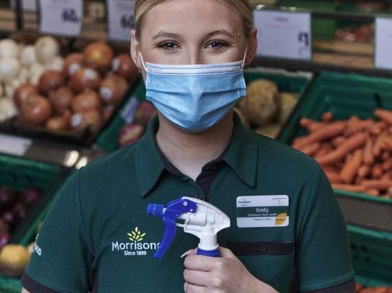 Supermarket giant Morrisons invests to further increase in-store hygiene standards