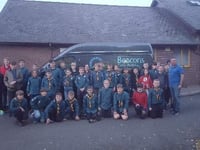 A warm welcome for Brecon Scouts