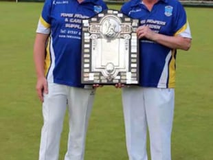 Llandrindod pair win national bowls title