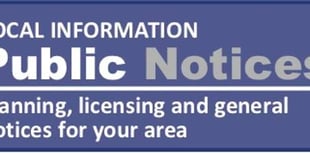 Part time speed limit for Newbridge-on-Wye and other local public notices