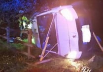 ‘Thieving expedition’ to Mid Wales ends in crash