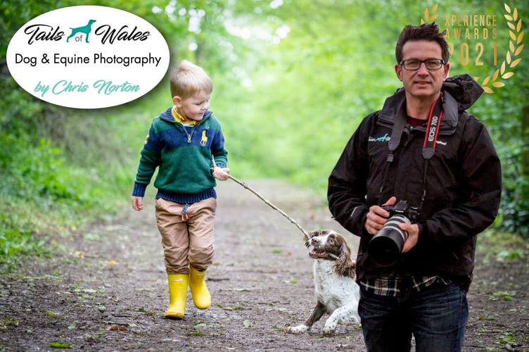 A winning snap with inset photographer Chris Norton