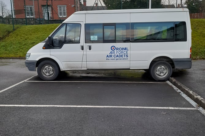 The old minibus which needs to be replaced