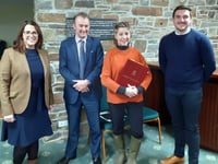 MP and MS visit Builth as part of campaign to clean up rivers