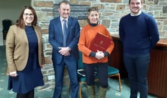 MP and MS visit Builth as part of campaign to clean up rivers