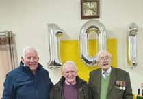 Loved centenarian is the talk of Talgarth as the town joins his birthday celebration