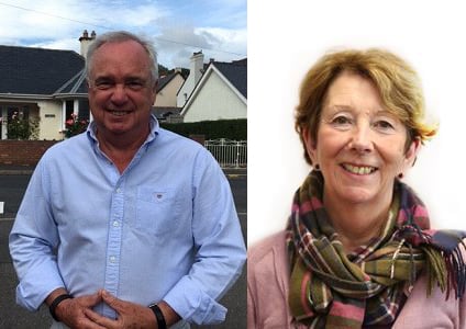 Mark Perry and Liz Rijnenberg