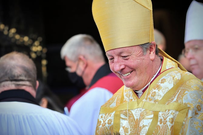 The new Bishop of Swansea and Brecon, John Lomas